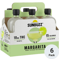 SUNBUZZ MARGARITA 10MG THC 6PK