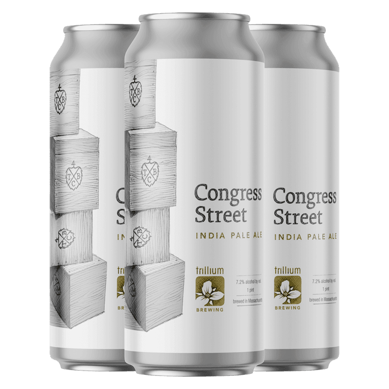TRILLIUM CONGRESS STREET IPA 4PK