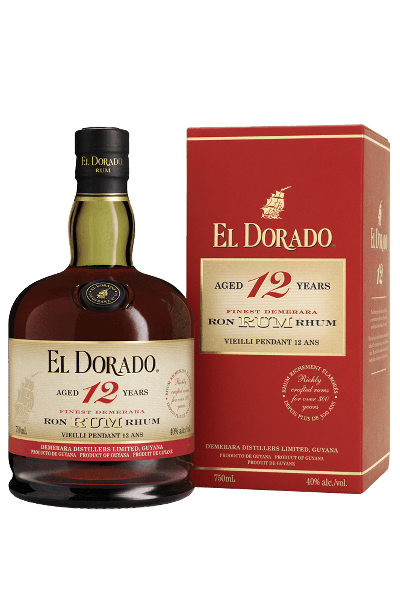 EL DORADO 12 YR RUM 750