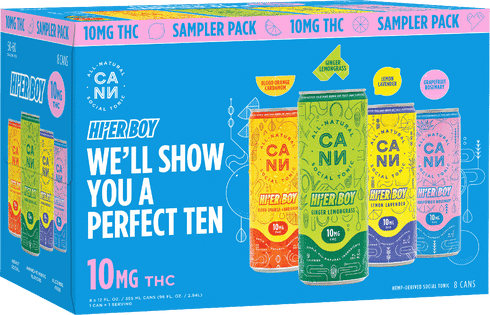 CANN VARIETY 8PK 10MG