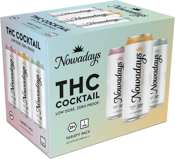 NOWADAYS VARIETY 10MG 6PK