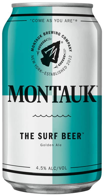 MONTAUK SURF BEER GOLDEN ALE SINGLE 19.2OZ